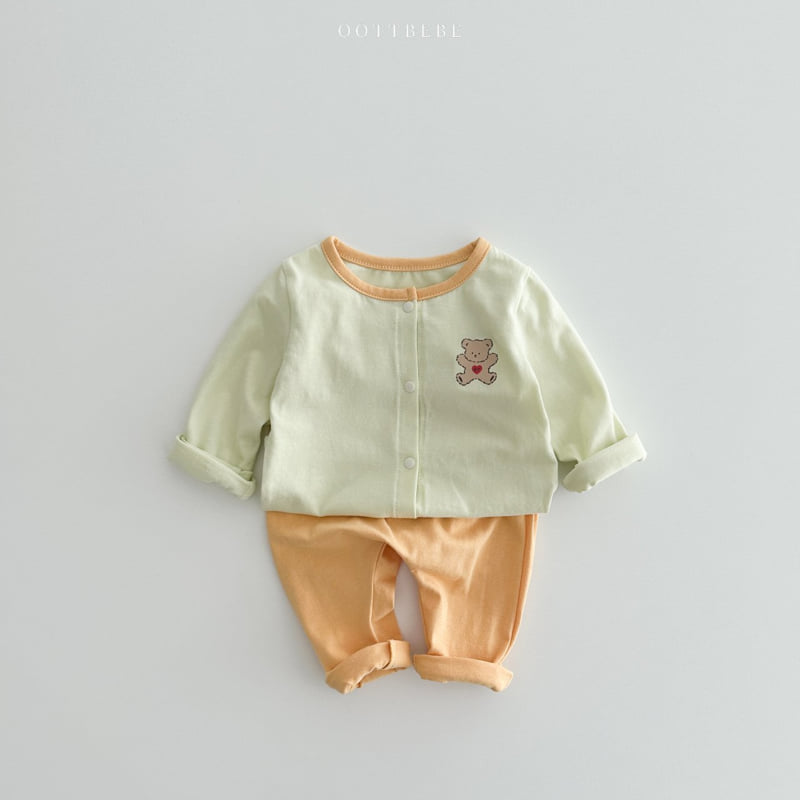 Oott Bebe - Korean Baby Fashion - #babyboutiqueclothing - Sweet Modal Baby Easywear - 9