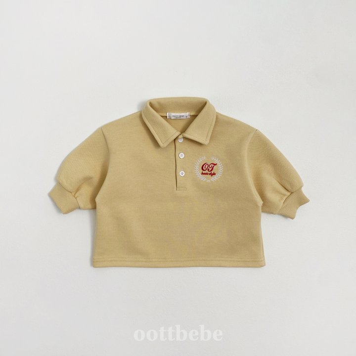 Oott Bebe - Korean Baby Fashion - #babyboutiqueclothing - PK Box Collar Tee - 8