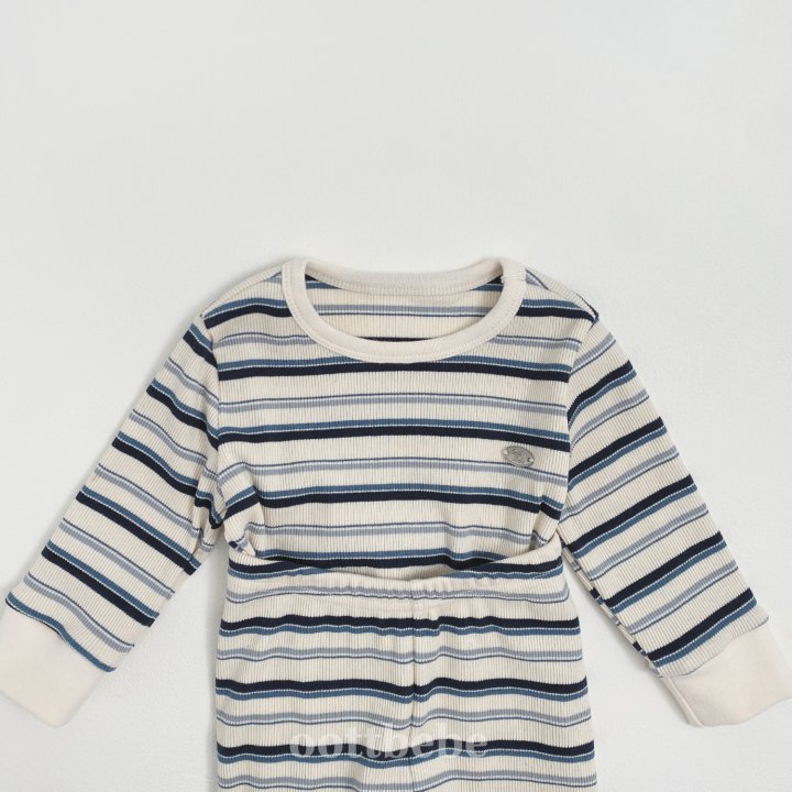 Oott Bebe - Korean Baby Fashion - #babyboutiqueclothing - Peanut Ribbed Easywear - 6