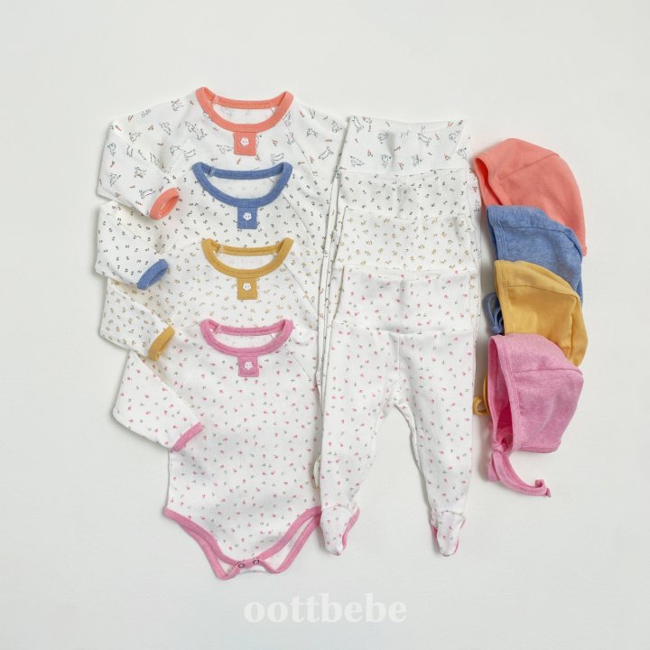Oott Bebe - Korean Baby Fashion - #babyboutiqueclothing - Mini Cutie 3 Piece Suit Set