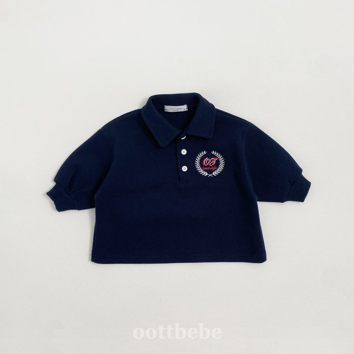 Oott Bebe - Korean Baby Fashion - #babyclothing - PK Box Collar Tee - 9