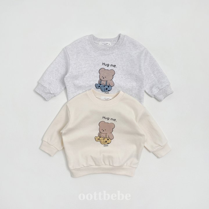 Oott Bebe - Korean Baby Fashion - #babyclothing - Hug Me Sweatshirts - 3