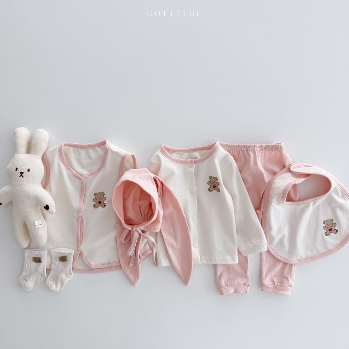 Oott Bebe - Korean Baby Fashion - #babyfashion - Sweet Modal Bunny Bonnet - 9