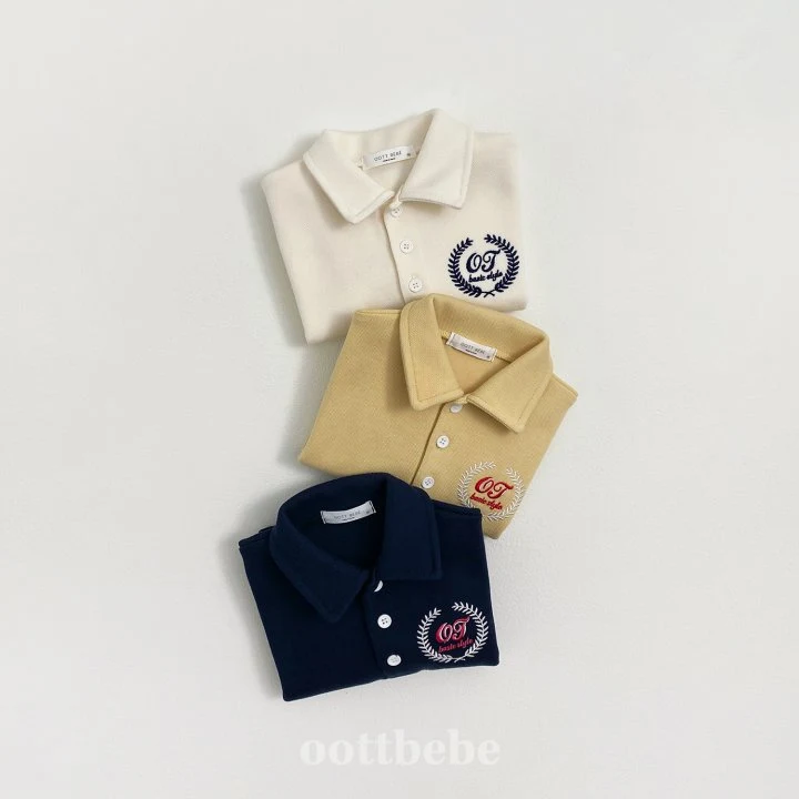 Oott Bebe - Korean Baby Fashion - #babyfashion - PK Box Collar Tee - 10