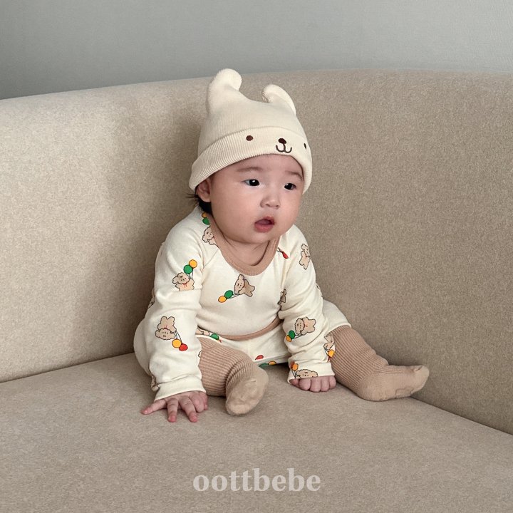 Oott Bebe - Korean Baby Fashion - #babyfashion - Yummy Friends 2 Piece Set  - 9