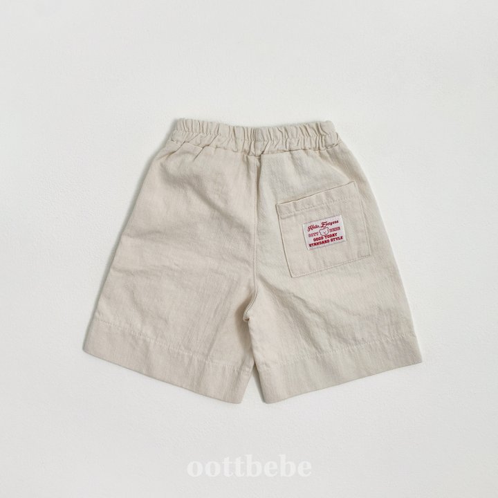Oott Bebe - Korean Baby Fashion - #babyfashion - Classic Bermuda Pants - 7