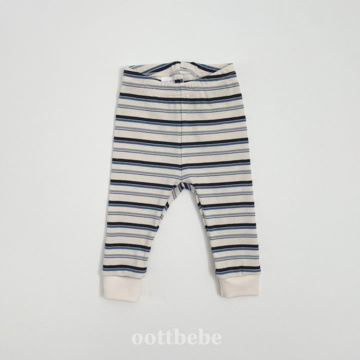 Oott Bebe - Korean Baby Fashion - #babyfever - Peanut Ribbed Easywear - 9