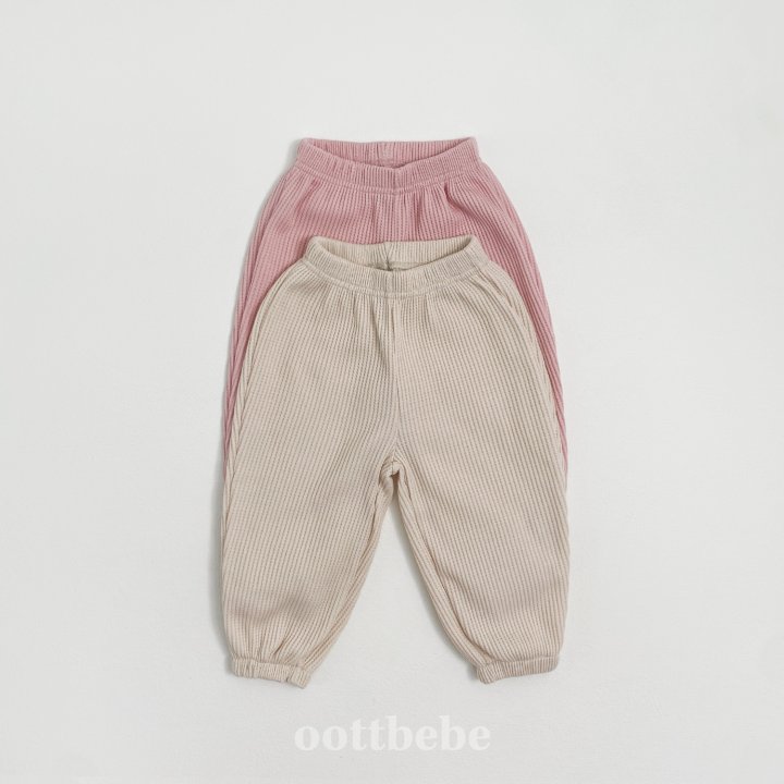 Oott Bebe - Korean Baby Fashion - #babyfever - Apple Otty Top Bottom Set - 7