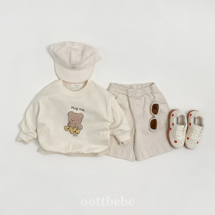 Oott Bebe - Korean Baby Fashion - #babyfever - Hug Me Sweatshirts - 5