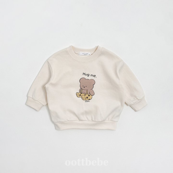 Oott Bebe - Korean Baby Fashion - #babygirlfashion - Hug Me Sweatshirts - 6