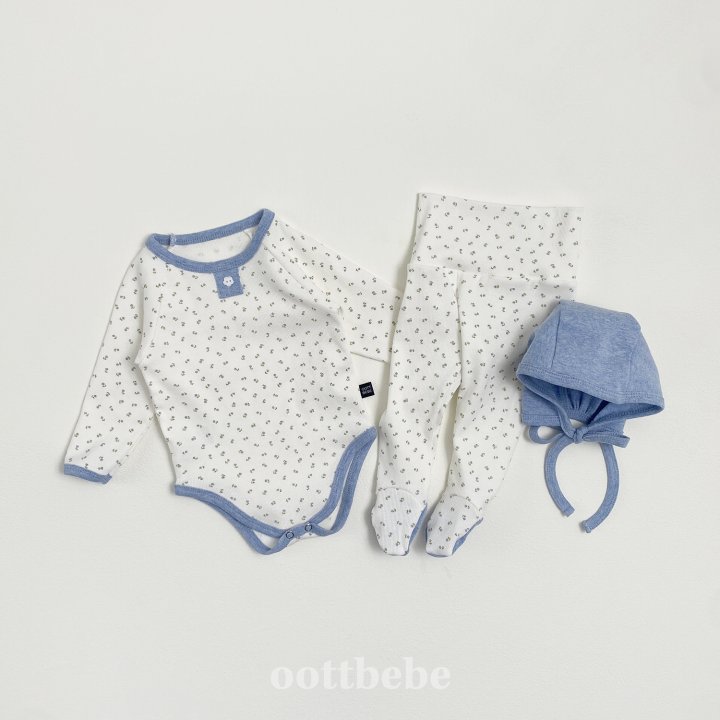 Oott Bebe - Korean Baby Fashion - #babygirlfashion - Mini Cutie 3 Piece Suit Set - 5