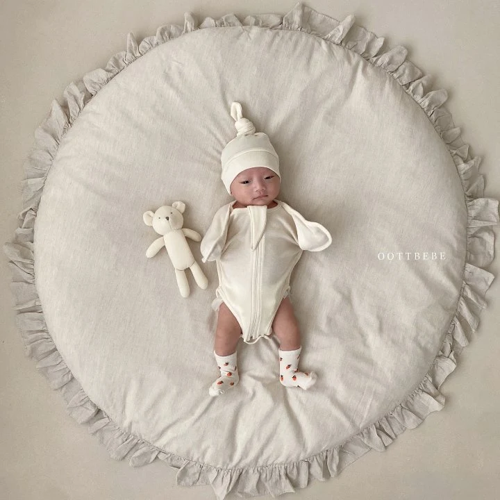 Oott Bebe - Korean Baby Fashion - #babylifestyle - Organic Cotton Blanket Suit - 7