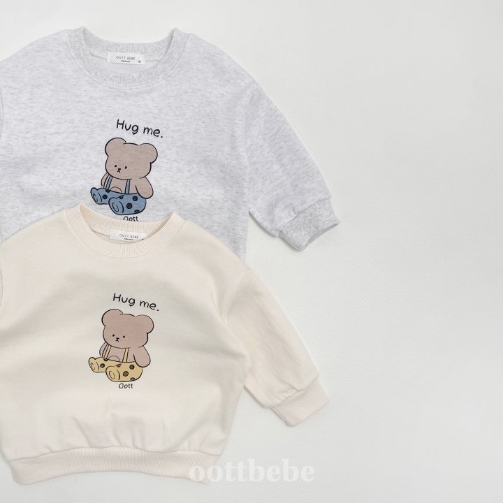 Oott Bebe - Korean Baby Fashion - #babyoninstagram - Hug Me Sweatshirts - 8