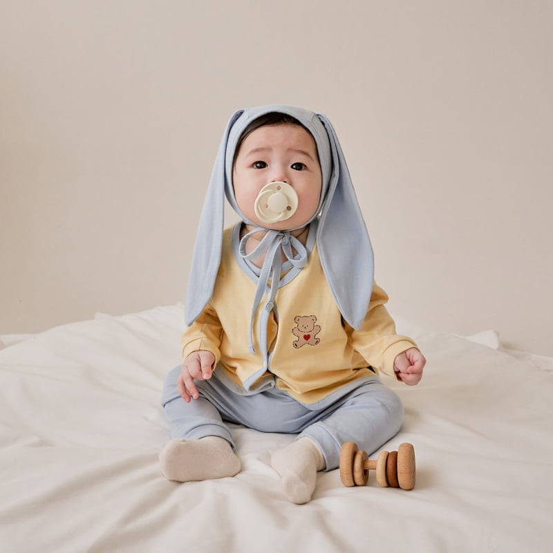 Oott Bebe - Korean Baby Fashion - #babyootd - Sweet Modal Vest - 3