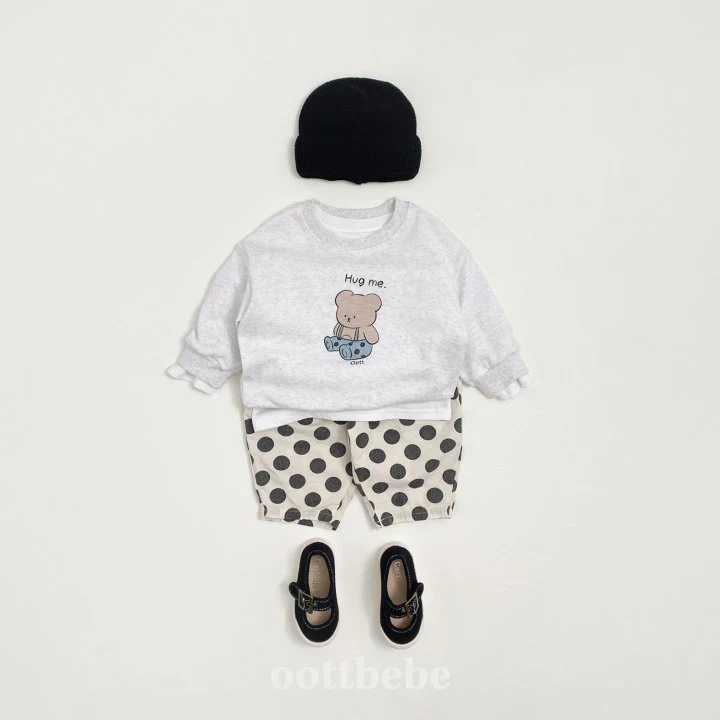 Oott Bebe - Korean Baby Fashion - #babyootd - Hug Me Sweatshirts - 9