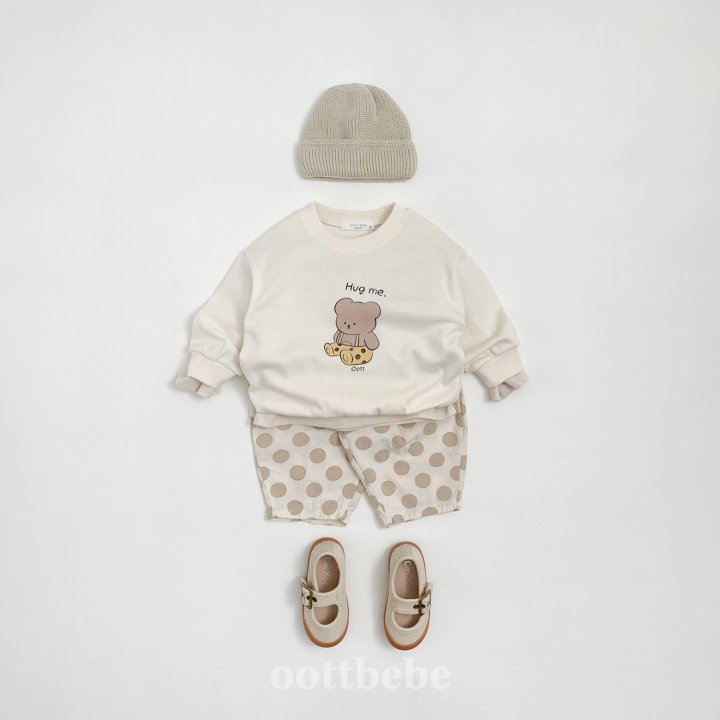 Oott Bebe - Korean Baby Fashion - #babyootd - Dot Pumpkin Pants - 7