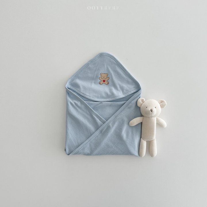 Oott Bebe - Korean Baby Fashion - #babyoutfit - Sweet Modal Blanket - 5