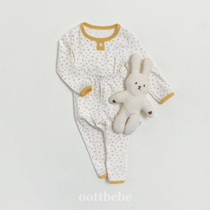Oott Bebe - Korean Baby Fashion - #babyoutfit - Mini Cutie Easywear - 5