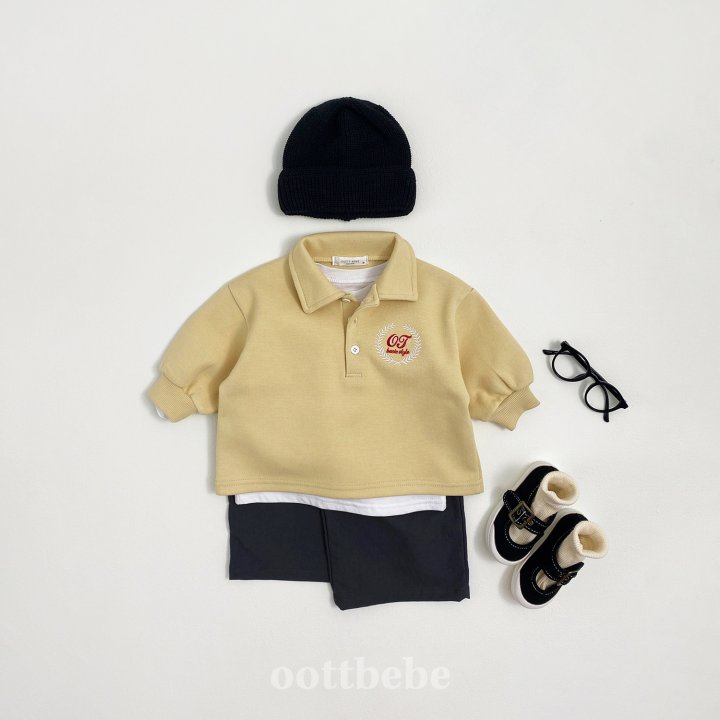 Oott Bebe - Korean Baby Fashion - #babywear - PK Box Collar Tee - 3