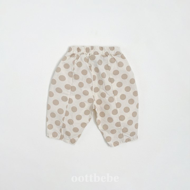 Oott Bebe - Korean Baby Fashion - #babywear - Dot Pumpkin Pants - 10