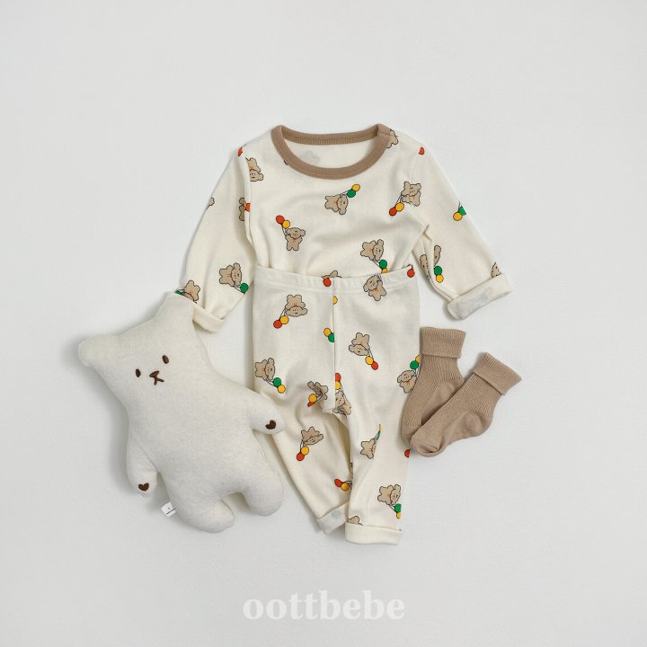 Oott Bebe - Korean Baby Fashion - #babywear - Yummy Friends Easywear - 5