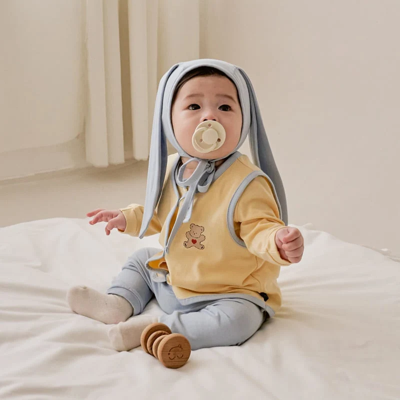 Oott Bebe - Korean Baby Fashion - #onlinebabyboutique - Sweet Modal Vest - 7