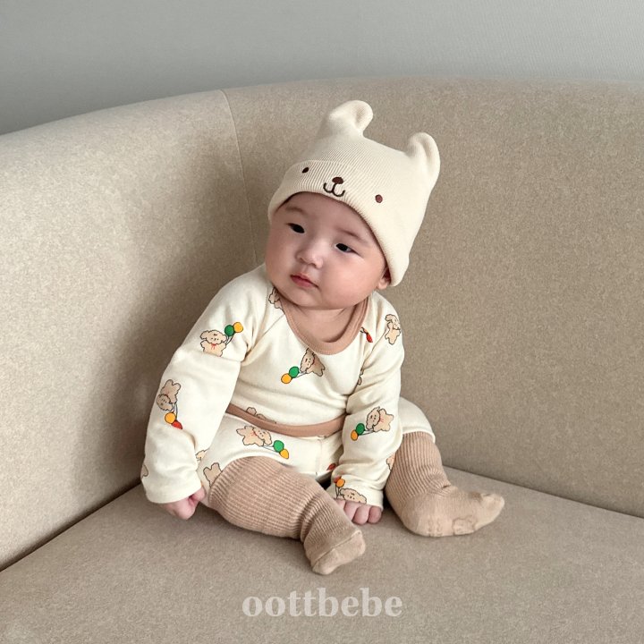 Oott Bebe - Korean Baby Fashion - #onlinebabyboutique - Yummy Friends 2 Piece Set  - 3