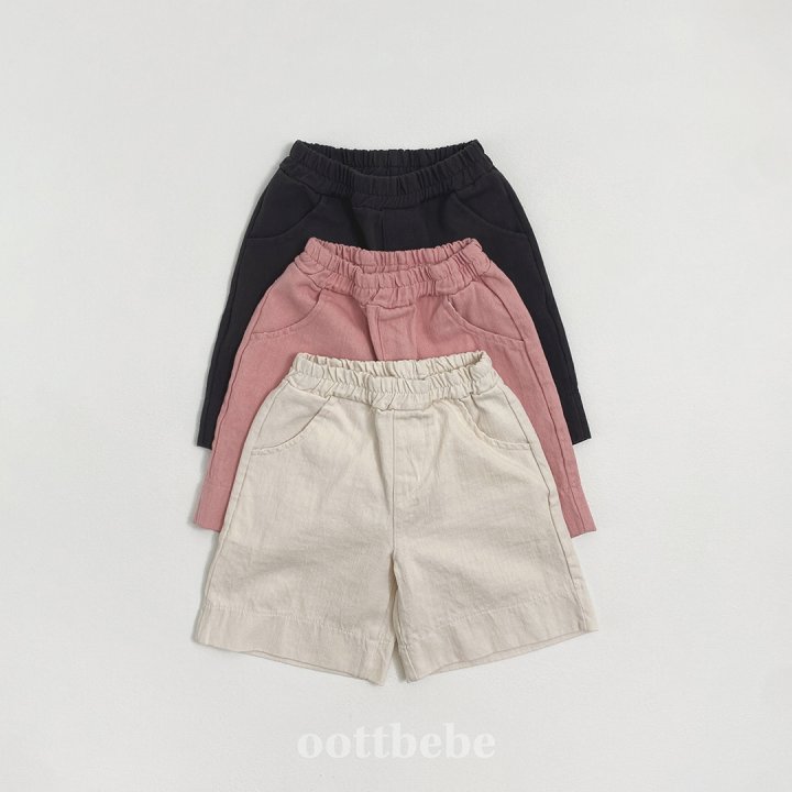Oott Bebe - Korean Baby Fashion - #onlinebabyboutique - Classic Bermuda Pants