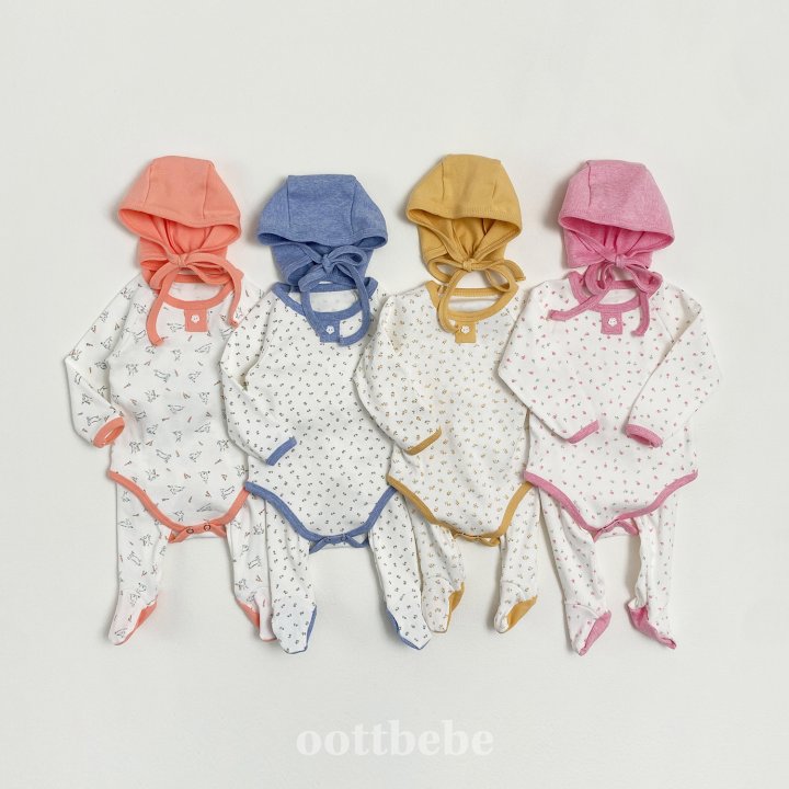 Oott Bebe - Korean Baby Fashion - #onlinebabyboutique - Mini Cutie 3 Piece Suit Set - 12
