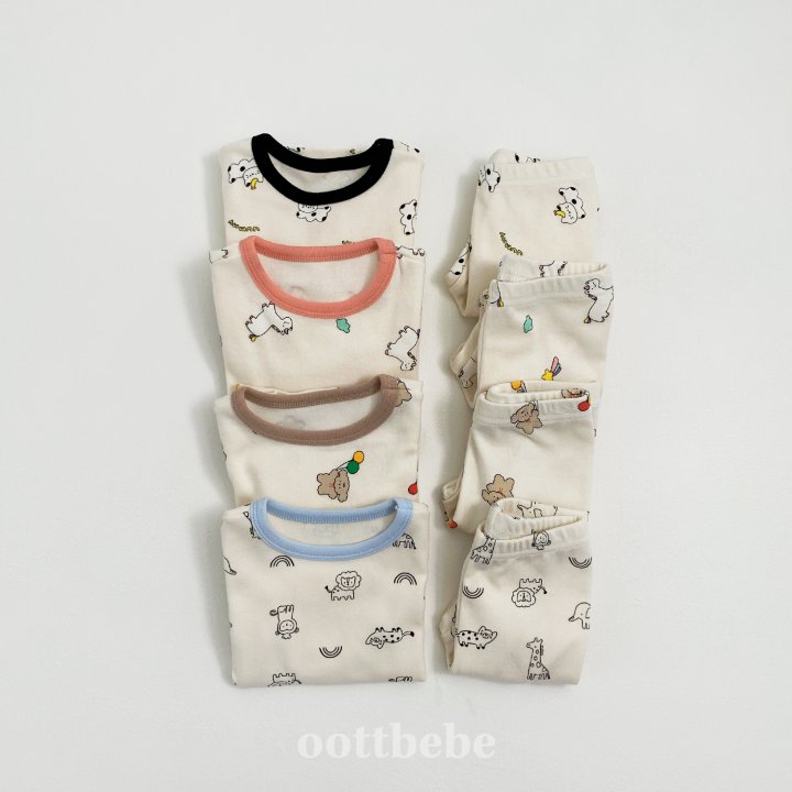 Oott Bebe - Korean Baby Fashion - #onlinebabyshop - Yummy Friends Easywear - 7