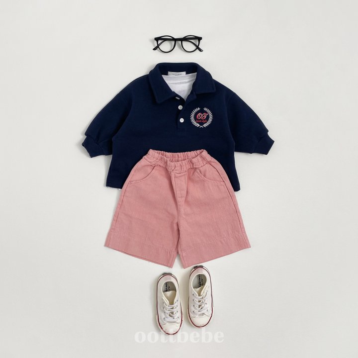 Oott Bebe - Korean Baby Fashion - #smilingbaby - Classic Bermuda Pants - 3