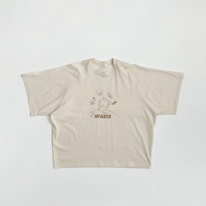 Oott Bebe - Korean Women Fashion - #momslook - Adult Pigment Single Space Tee - 5