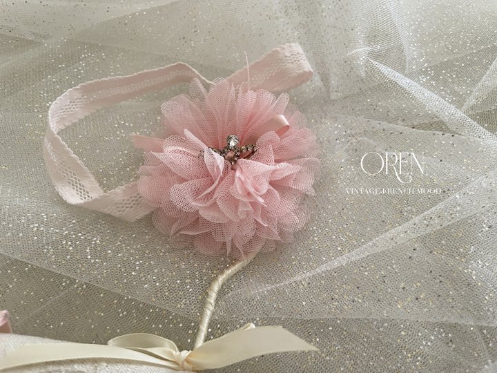 Oren - Korean Baby Fashion - #smilingbaby - Tiara Flower Hairband - 4