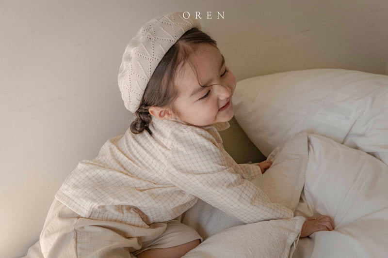 Oren - Korean Baby Fashion - #babyboutique - Marcel Knit Beret - 11