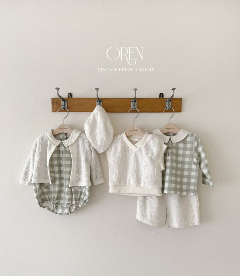 Oren - Korean Baby Fashion - #babyboutique - Marcel Knit Cardigan - 9