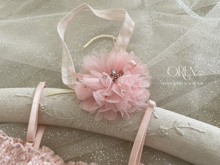 Oren - Korean Baby Fashion - #babyboutiqueclothing - Tiara Flower Hairband - 5