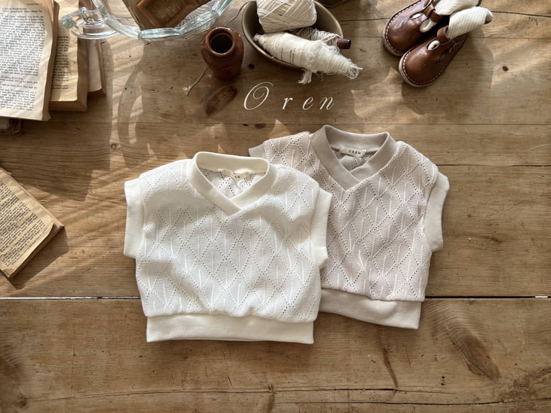 Oren - Korean Baby Fashion - #babyboutiqueclothing - Marcel Knit Vest - 10