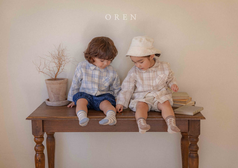 Oren - Korean Baby Fashion - #babyboutiqueclothing - Bebe Laila Check Shirt - 5