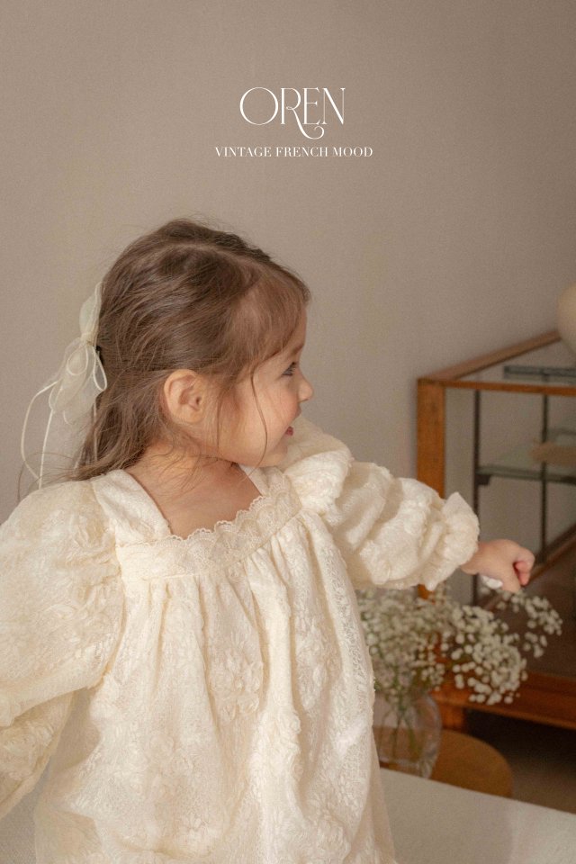 Oren - Korean Baby Fashion - #babyclothing - Lizzie Rose Lace Suit - 11