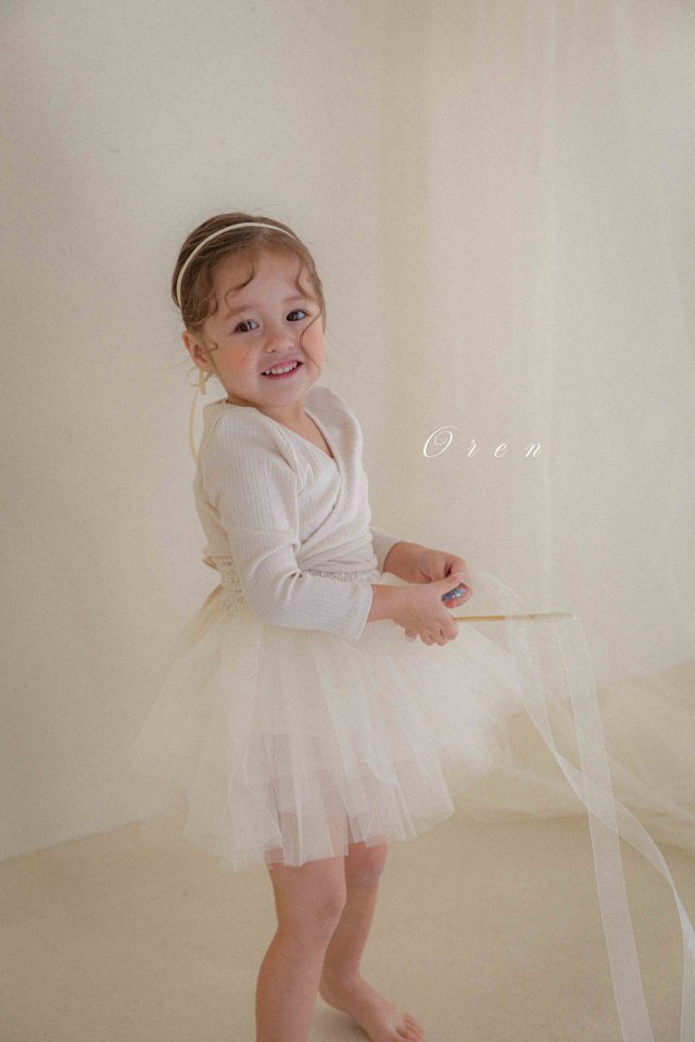 Oren - Korean Baby Fashion - #babyclothing - EL Cardigan SET Ballet Suit (ribbed material) - 7