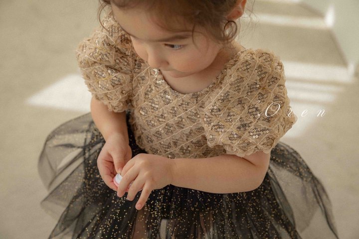 Oren - Korean Baby Fashion - #babyfever - Black Swan Tutu Ballet Suit - 6