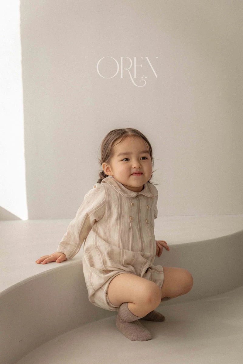 Oren - Korean Baby Fashion - #babyfever - Bebe Benjamin Volume Suit - 6