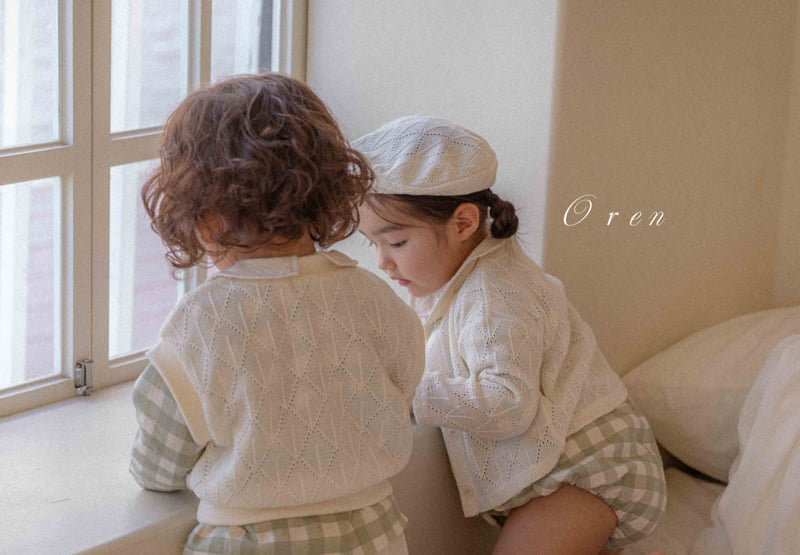 Oren - Korean Baby Fashion - #babygirlfashion - Marcel Knit Beret
