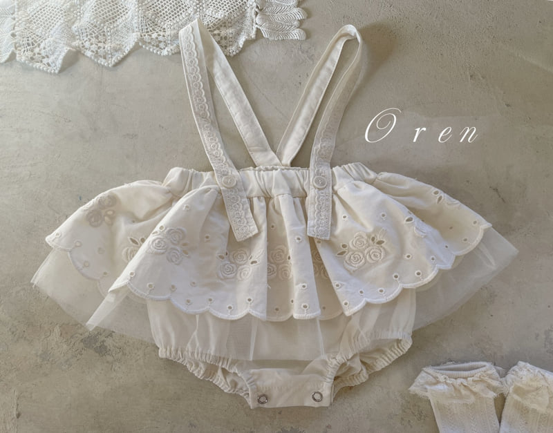 Oren - Korean Baby Fashion - #babygirlfashion - Petite Maman Rose Bloomer