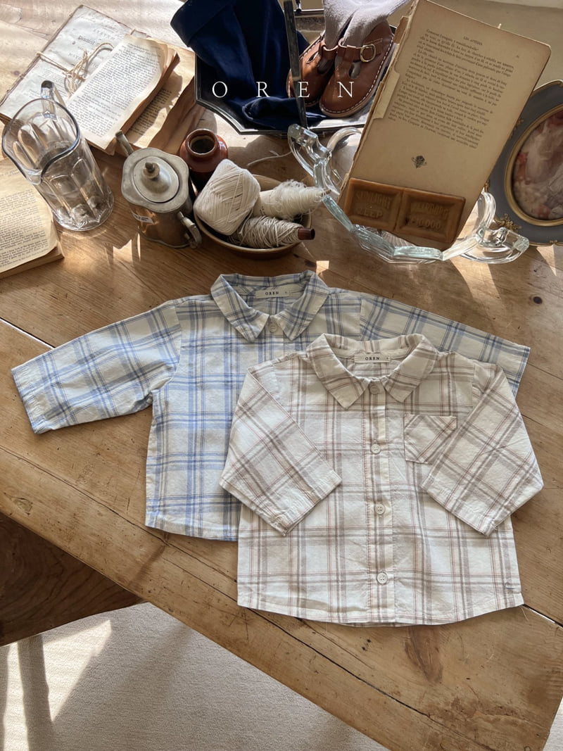 Oren - Korean Baby Fashion - #babylifestyle - Bebe Laila Check Shirt - 10