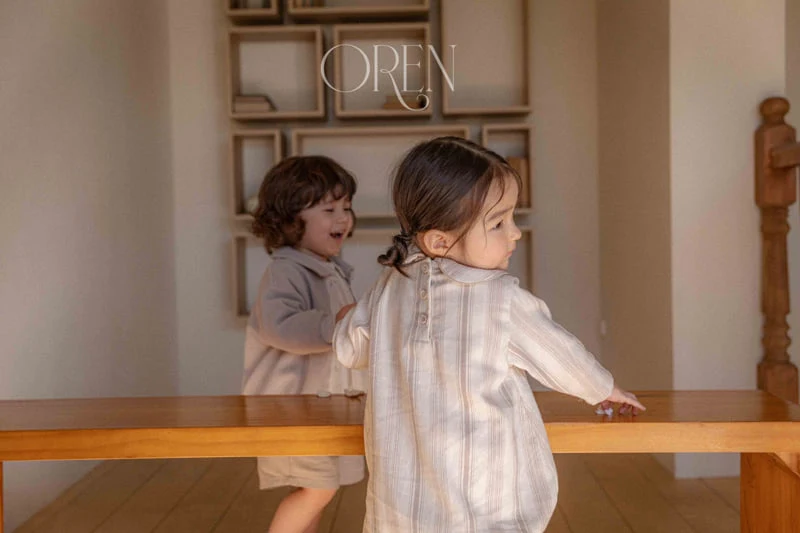 Oren - Korean Baby Fashion - #babylifestyle - Bebe Benjamin Volume Suit - 8