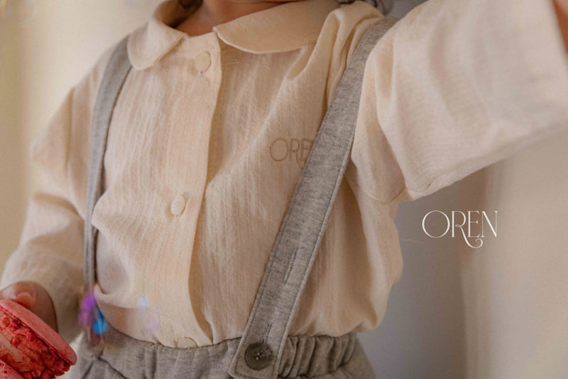 Oren - Korean Baby Fashion - #babyoninstagram - Oren Basic Shirt