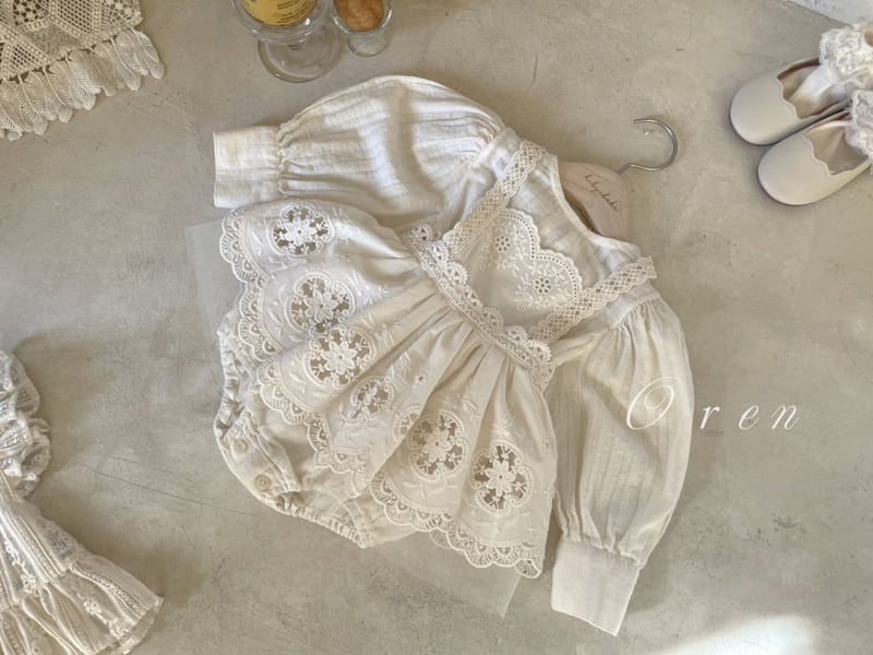 Oren - Korean Baby Fashion - #babyoninstagram - Briante Bustier - 2