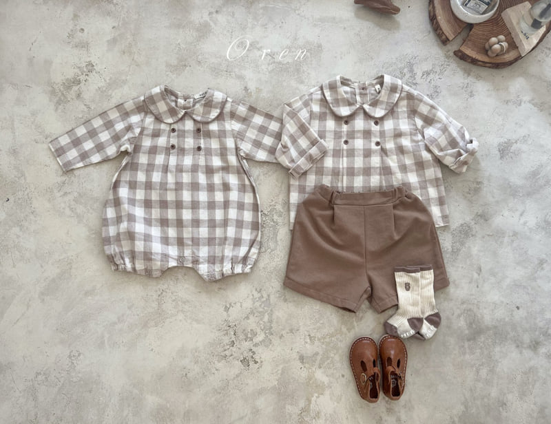 Oren - Korean Baby Fashion - #babyootd - Bebe Benjamin Volume Suit - 10