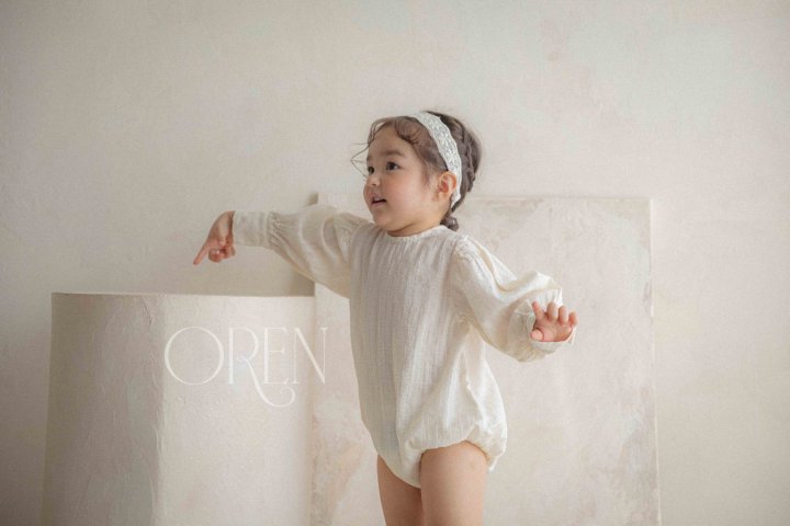 Oren - Korean Baby Fashion - #babyoutfit - Agnes Puff Suit - 4